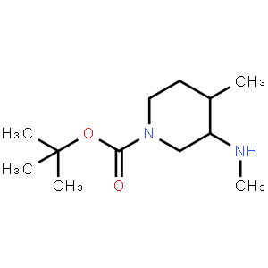(3R,4R)-tert-Butyl 4-methyl-3-(methylamino)piperidine-1-carboxylate