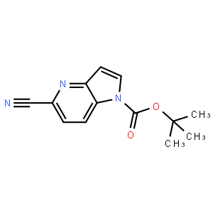 tert-Butyl 5-cyano-1H-pyrrolo[3,2-b]pyridine-1-carboxylate