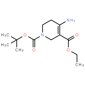 1-tert-Butyl 3-ethyl 4-amino-5,6-dihydropyridine-1,3(2H)-dicarboxylate