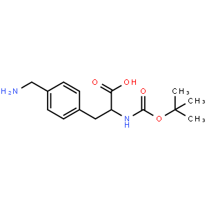 (2S)-3-[4-(Aminomethyl)phenyl]-2-[(tert-butoxy)carbonylamino]propanoic acid