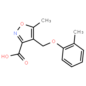 5-Methyl-4-[(2-methylphenoxy)methyl]isoxazole-3-carboxylic acid
