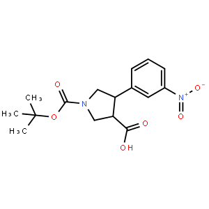 (±)-trans-N-Boc-4-(3-nitrophenyl)pyrrolidine-3-carboxylic acid
