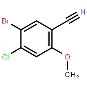 5-Bromo-4-chloro-2-methoxybenzonitrile