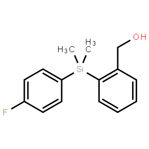 2-[(4-Fluorophenyl)dimethylsilyl]benzyl alcohol