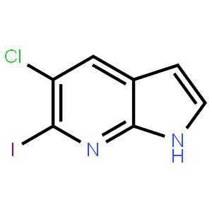 5-Chloro-6-iodo-1h-pyrrolo[2,3-b]pyridine