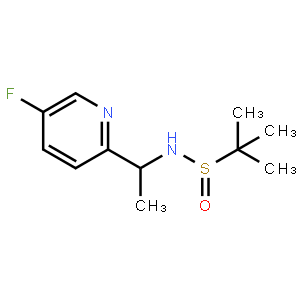 (R)-N-((R)-1-(5-Fluoropyridin-2-yl)ethyl)-2-methylpropane-2-sulfinamide