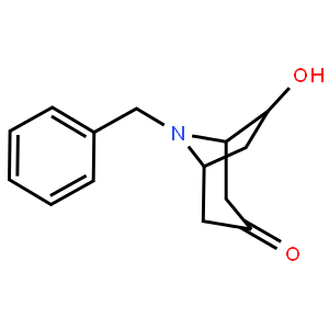 8-Benzyl-6-hydroxy-8-azabicyclo[3.2.1]octan-3-one