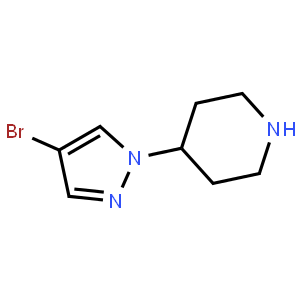 4-(4-Bromopyrazol-1-yl)piperidine