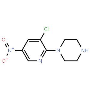 1-(3-Chloro-5-nitropyridin-2-yl)piperazine