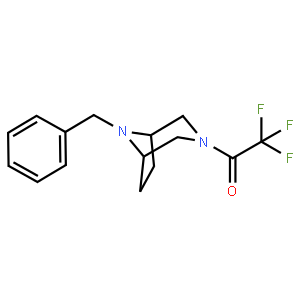 1-(8-Benzyl-3,8-diazabicyclo[3.2.1]octan-3-yl)-2,2,2-trifluoroethanone