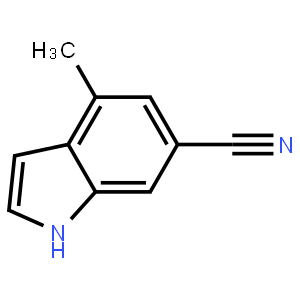 4-Methyl-1H-indole-6-carbonitrile