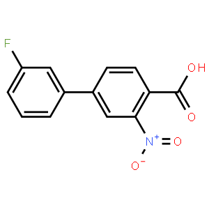 4-(3-Fluorophenyl)-2-nitrobenzoic acid