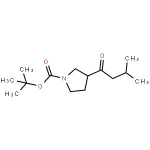 (S)-tert-Butyl 3-(3-methylbutanoyl)pyrrolidine-1-carboxylate