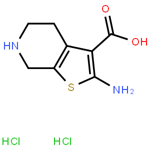 2-Amino-4,5,6,7-tetrahydrothieno[2,3-c]pyridine-3-carboxylic acid dihydrochloride