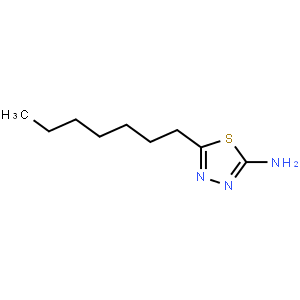 5-Heptyl-1,3,4-thiadiazol-2-amine