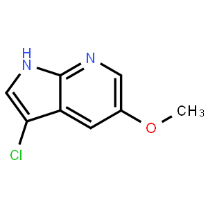 3-Chloro-5-methoxy-1H-pyrrolo[2,3-b]pyridine