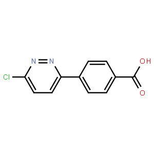 4-(6-Chloropyridazin-3-yl)benzoic acid