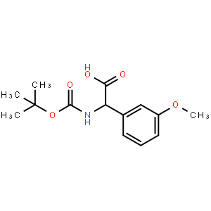 (N-BOC-Amino)(3-methoxyphenyl)acetic acid