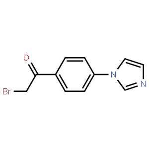 2-溴-1-(4-咪唑1-苯基)乙酮