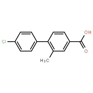 4-(4-Chlorophenyl)-3-methylbenzoic acid