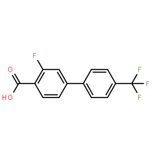 2-Fluoro-4-(4-trifluoromethylphenyl)benzoic acid