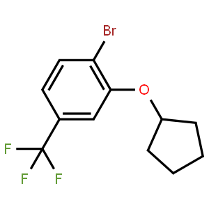 1-Bromo-2-(cyclopentyloxy)-4-(trifluoromethyl)benzene