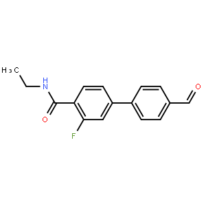 N-Ethyl-2-fluoro-4-(4-formylphenyl)benzamide