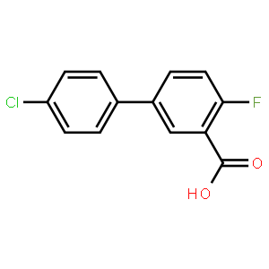 5-(4-Chlorophenyl)-2-fluorobenzoic acid
