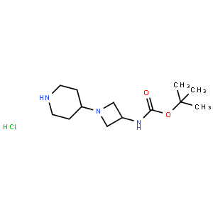 tert-Butyl (1-(piperidin-4-yl)azetidin-3-yl)carbamate hydrochloride