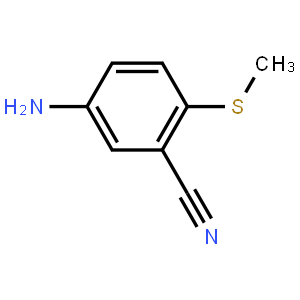 5-Amino-2-(methylsulfanyl)benzonitrile
