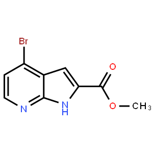 Methyl 4-bromo-1H-pyrrolo[2,3-b]pyridine-2-carboxylate