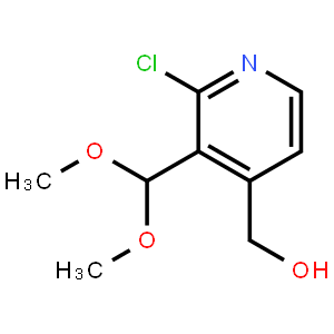 (2-Chloro-3-(dimethoxymethyl)pyridin-4-yl)methanol