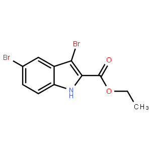 Ethyl 3,5-dibromo-1H-indole-2-carboxylate