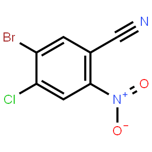 5-Bromo-4-chloro-2-nitrobenzonitrile