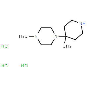 1-Methyl-4-(4-methylpiperidin-4-yl)piperazine trihydrochloride