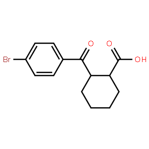 cis-2-(4-Bromobenzoyl)-1-cyclohexane-carboxylic acid