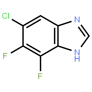 6-Chloro-4,5-difluoro-3H-1,3-benzodiazole