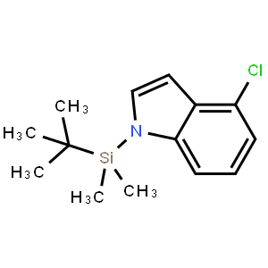 1-(t-Butyldimethylsilyl)-4-chloroindole