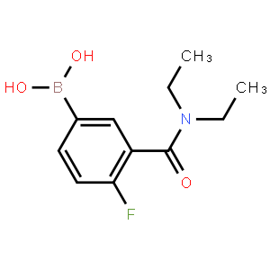 3-Diethylcarbamoyl-4-fluorobenzeneboronic acid