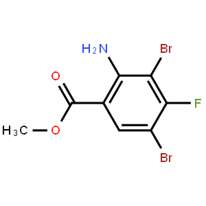 Methyl 2-amino-3,5-dibromo-4-fluorobenzoate