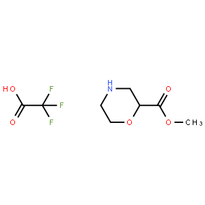 Methyl morpholine-2-carboxylate 2,2,2-trifluoroacetate