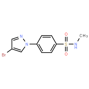 N-Methyl 4-(4-bromopyrazol-1-yl)benzenesulfonamide