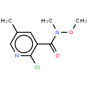 2-Chloro-n-methoxy-n,5-dimethylnicotinamide