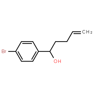 1-(4-Bromophenyl)pent-4-en-1-ol