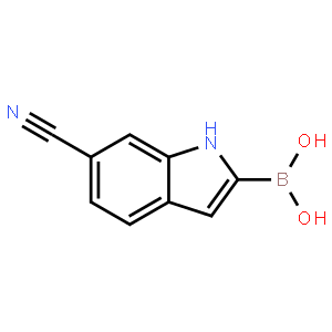 6-Cyano-1H-indole-2-boronic acid
