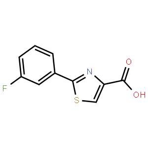 2-(3-Fluorophenyl)-1,3-thiazole-4-carboxylic acid