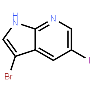 3-Bromo-5-iodo-1h-pyrrolo[2,3-b]pyridine