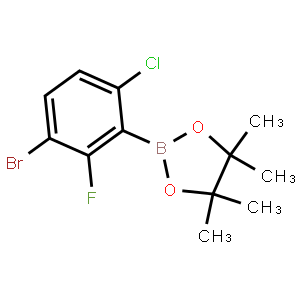 3-Bromo-6-chloro-2-fluorophenylboronic acid pinacol ester