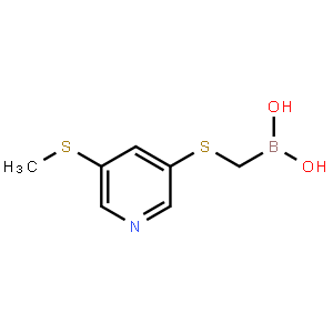 (5-Methylthio-3-pyridylthio)methylboronic acid