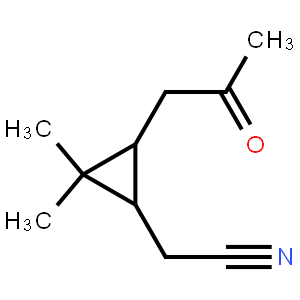 (1R,3S)-2,2-Dimethyl-3-(2-oxopropyl)-cyclopropaneacetonitrile